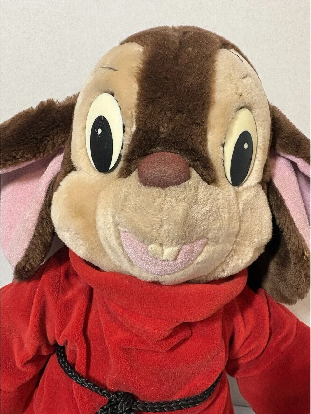 Vintage 1986 Fievel An American Tail 21” Plush Toy from Sears Caltoy NO HAT